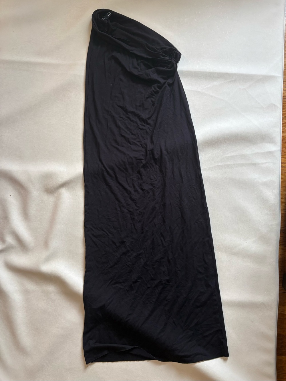 The Kript Classic Jersey Tube dress with side ruched
